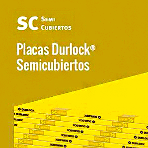 durlock semi cubiertos
